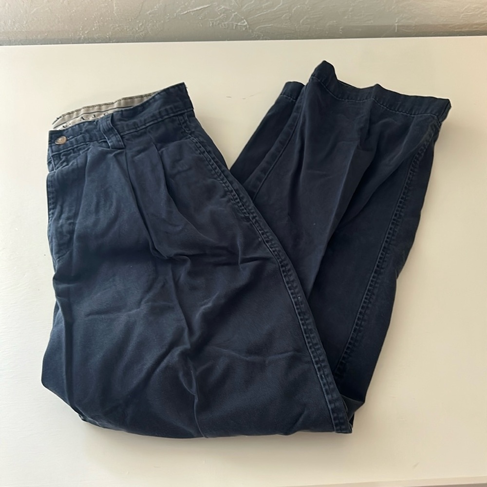 Men’s dark blue A.J.Z. vintage cargo jeans